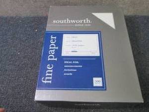 lot 297 image: Southworth 25% Cotton Granite Speci...