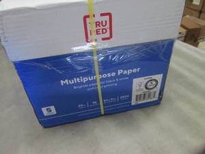 lot 316 image: Case of TRU Red 2500 Sheets 8.5x11 ...