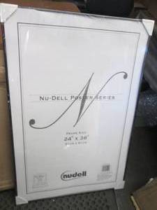 lot 322 image: 5 ea-NuDell 31222 Metal Poster Fram...
