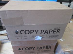 lot 343 image: Case of 5000 Sheets Copy Paper 8.5x...
