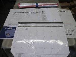 lot 345 image: Desk Pad & 2 Calendars...