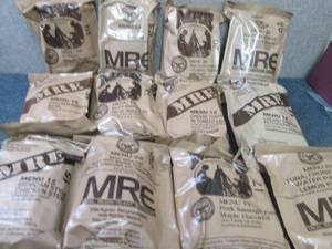 lot 360 image: Sealed Case of 12 MREs Meal Ready ...