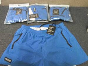 lot 369 image: 2 Pair Mens Large Gym Wolf Athleti...