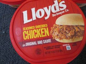 lot 414 image: AA 3- 16 oz FROZEN Lloyds BBQ Seas...
