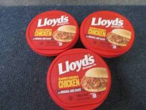lot 419 image: AA 3- 16 oz FROZEN Lloyds BBQ Seas...