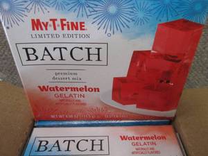lot 444 image: 12- 4.08 oz Batch Watermelon Gelati...