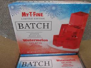 lot 445 image: 12- 4.08 oz Batch Watermelon Gelati...