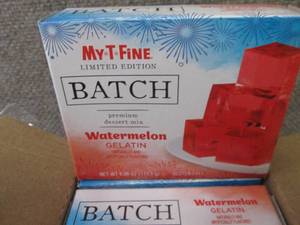 lot 446 image: 12- 4.08 oz Batch Watermelon Gelati...