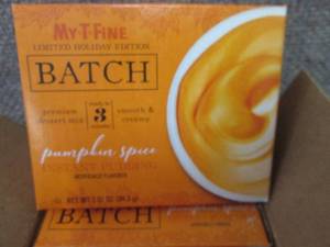 lot 453 image: 12- 2.97 oz Batch Pumpkin Spice Ins...