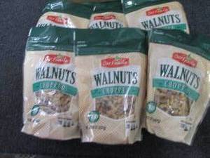 lot 455 image: 6- 8 oz Our Family Chopped Walnuts...