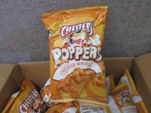 lot 460 image: 12- 2 oz Chesters Cheddar Whirlz P...