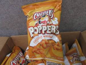 lot 461 image: 12- 2 oz Chesters Cheddar Whirlz P...