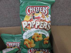 lot 462 image: 12- 2 oz Chesters Jalapeno Cheese ...