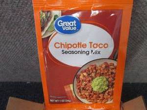 lot 472 image: 12- 1 oz Great Value Chipotle Taco ...