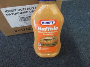 lot 479 image: 8- 12 oz Kraft Buffalo Style Mayonn...