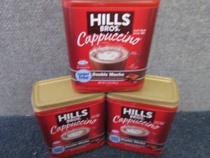 lot 486 image: 3- 12 oz Hills Bros. Double Mocha C...