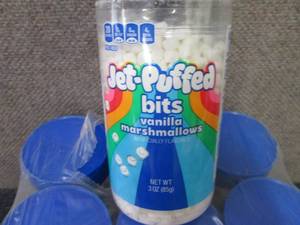 lot 488 image: 6- 3 oz Jet Puffed Marshmallow Bits...
