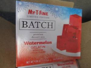lot 495 image: 12- 4.08 oz Batch Watermelon Gelati...