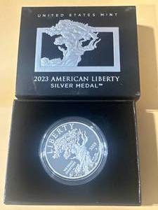 lot 4 image: 2023 United States Mint .999 Silver Medal