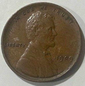 lot 18 image: 1909-VDB Penny