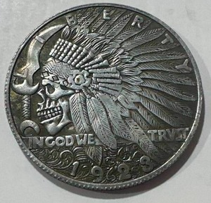 lot 39 image: Peace Hobo Dollar