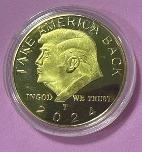 lot 42 image: 2024 Donald Trump Take America Back Round