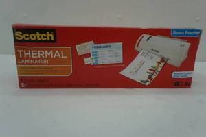 lot 7 image: Scotch thermal laminator