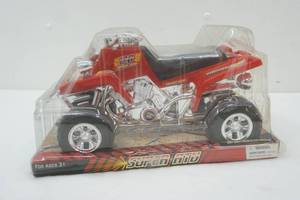lot 12 image: Super ATV motorcycle toy