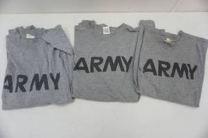 lot 17 image: Army cotton shirts, M, L, XL