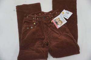 lot 92 image: Mary Kate and Ashley corduroy jeans, size 8