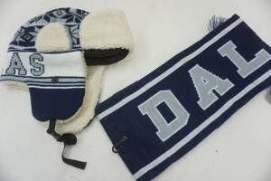 lot 103 image: Dallas Semper Fi hat and scarf