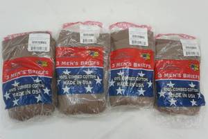 lot 142 image: Mens cotton briefs, size 40