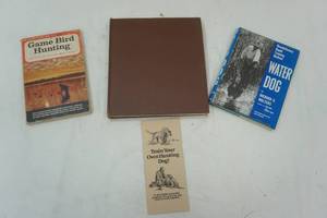lot 160 image: Vintage hunting and dog books