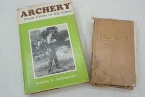 lot 176 image: Vintage hunter and archery books