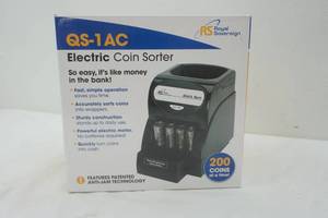 lot 191 image: electric coin sorter