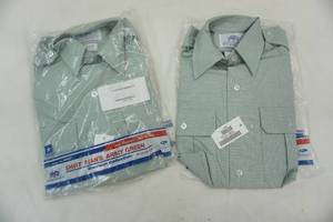 lot 199 image: Mens shirts, 15.5 neck, short sleeved