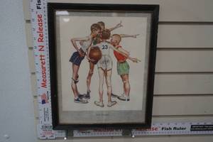 lot 214 image: Norman Rockwell print