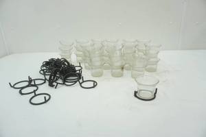 lot 237 image: tea light candle holders