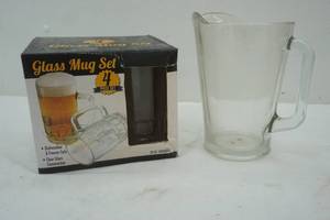 lot 238 image: pitcher and mug set