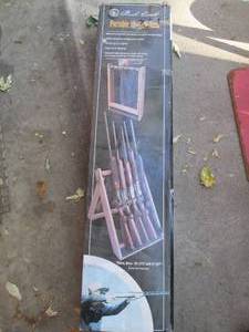 Rush Creek portable 10-gun rack...