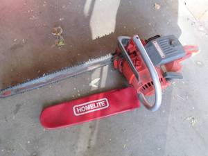 HomeLite Super XL gas powered chain...