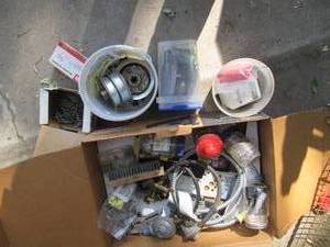 Large box of home improvement hardw...