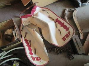 Vintage Leather WMP chaps, Vintage ...