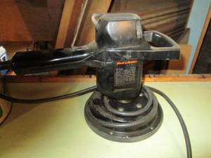 Black and Decker 8in orbital polish...