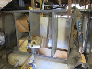 6-tier Metal shelving unit plus con...