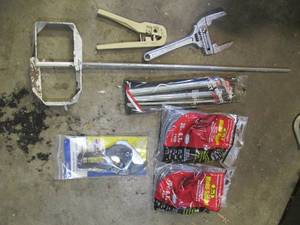 Contractor Paint mixer, tube bender...