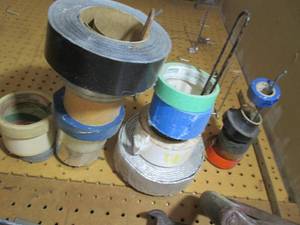 Collection of Duct, masking, painte...