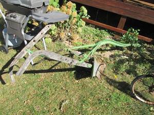 Antique John Deere walking plow imp...