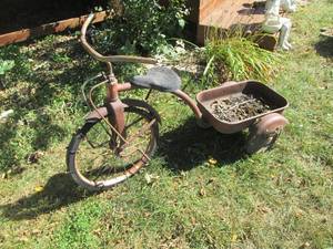 Antique Pedal wagon tricycle...