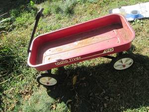 Vintage Radio Flyer 90 wagon...
